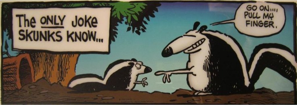 The forest is full of Blue Skunks. Find&nbsp;them!